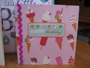 Card from Lorraine and Tilly